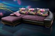 Угловой диван-кровать, кресло.
Модель "Моника" может комплектоваться креслом, которое вместе с диваном создаст уникальный ансамбль в Вашем доме. 
Габаритные размеры дивана, см:

В сложенном виде: 280х180х90;
В разложенном виде: 280х180х90;
