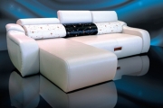 Модель "Палермо" отличается от остального многообразия угловых диванов, а  наличие механизма  "PUMA" обеспечивает  удобство раскладывания и комфортное, ровное место для сна.

Габаритные размеры дивана, см:

В сложенном виде: 275х180