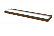 Полка-светильник Мист
Цена от 9 814 рублей
Ширина - 66,96,129
Глубина - 30
Высота - 6
Полка с внутренней подсветкой.

Массив бука/дуба, многослойная древесина.