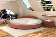 Кровать Амата1
Цена от 74 129 рублей
Круглая кровать из многослойной древесины, шпон бука/дуба.
Стоимость ортопедического основания  Бифлекс входит в стоимость кровати.