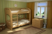 Кровать Миа 3 и 4
Цена от 43 930 рублей
Двухъярусная кровать из массива. Лестница в кровати Миа 3 - расположена слева или справа.
Также может облицовываться шпоном бука/дуба.
В стоимость кровати не входит стоимость ортопедических оснований.